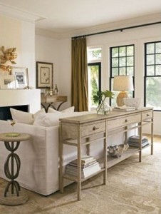 beachy sofa table