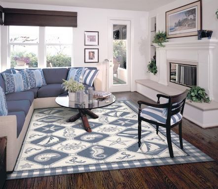 colonial nautical rug
