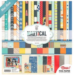 nautical scrapbooking paper