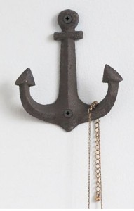 nautical anchor wall hook