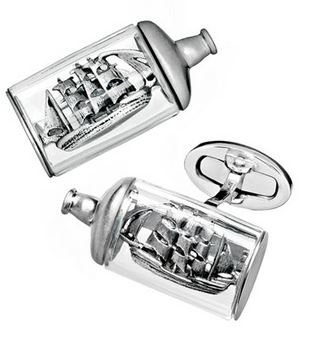 ship cufflinks