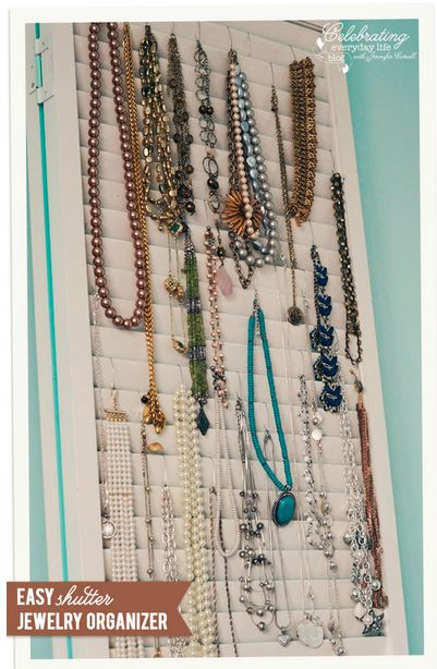 shutter jewelry organizers