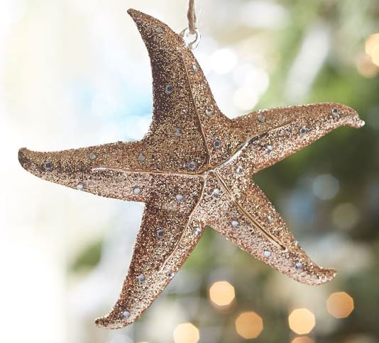 starfish christmas ornament