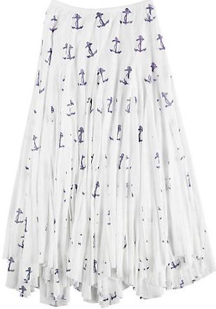 anchor print skirt
