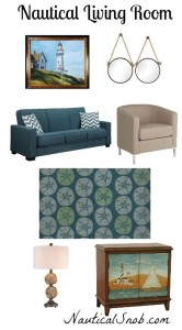nautical living room