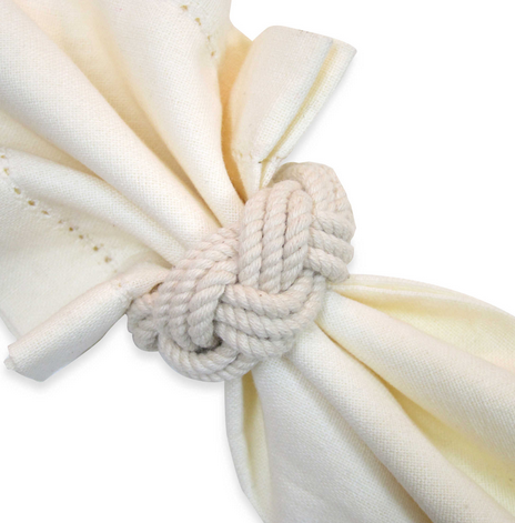 nautical rope napkin ring