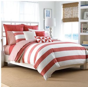 nautical striped comforter