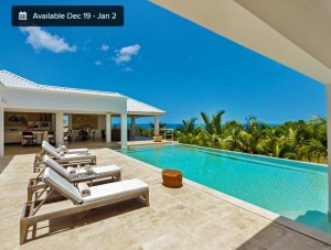 st martin christmas beach home