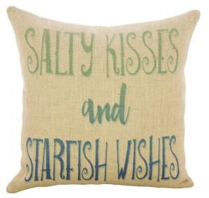 salt kisses pillow