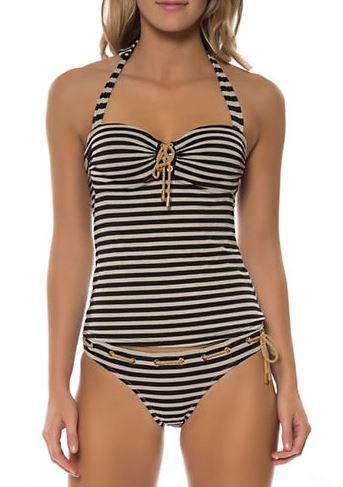 nautical striped tankini