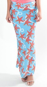 sea star maxi skirt