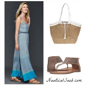 printed beach maxi dress