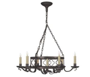 wrought iron candle light