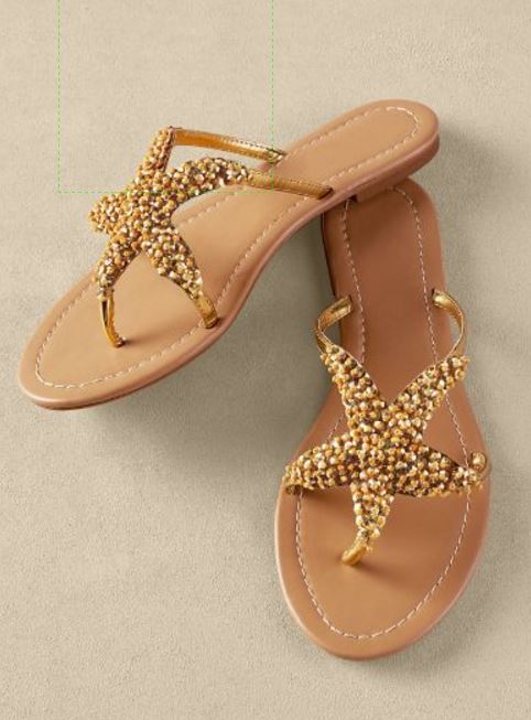 starfish sandals